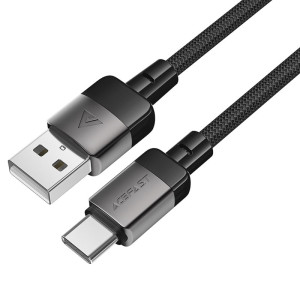 Дата кабель Acefast C9-04 USB to Type-C 3A (1.2m) – Черный