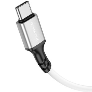 Дата кабель Borofone BX83 Famous USB to Type-C 3A (1m) – Білий