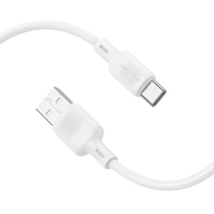Дата кабель Borofone BX113 Lenny USB to Type-C 3A (1m) – Білий