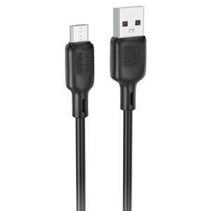 Дата кабель Borofone BX113 Lenny USB to MicroUSB 2.4A (2m)