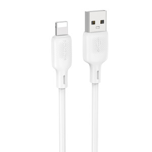 Дата кабель Borofone BX113 Lenny USB to Lightning 2.4A (1m)