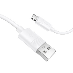 Дата кабель Borofone BX123 Leya USB to Type-C 36W (1m) – Білий