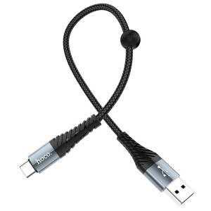 Дата кабель Hoco X38 Cool Type-C (0.25m) – Чорний