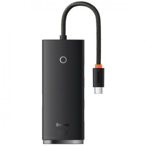 Перехідник HUB Baseus Lite Series 4in1 (Type-C to 4xUSB 3.0) 25cm (WKQX03)