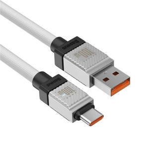 Дата кабель Baseus CoolPlay Series USB to Type-C 100W (1m) (CAKW00060) – Білий