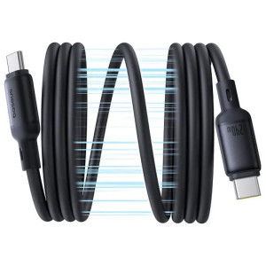 Дата кабель Baseus PicoGo Type-C to Type-C 240W (1m) (E04233) – Чорний
