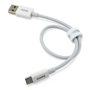 Дата кабель Baseus Superior Series Fast Charging USB to Type-C 100W (0.25m) (P10320102) – Білий