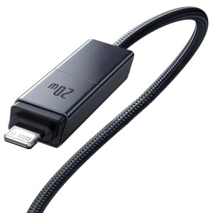 Дата кабель Baseus Versatile Two-for-Two USB/Type-C to Type-C/Lightning 60W (1m) (CB000162) – Чорний