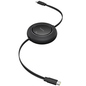 Дата кабель Baseus Free2Pull Mini Retractable Type-C to Type-C 100W (2m) (P10364500113) – Чорний