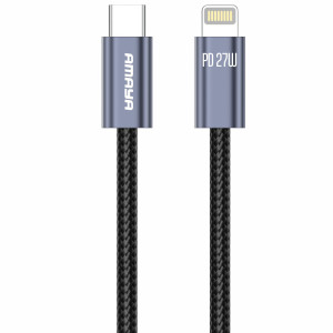 Дата кабель Amaya 61CL Type-C to Lightning 27W (1m)