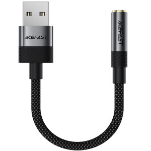 Переходник Acefast J13 USB male to AUX 3.5mm female