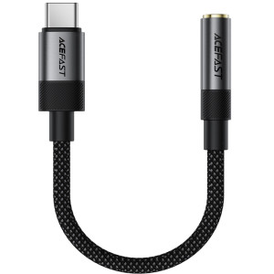 Переходник Acefast J12 Type-C male to AUX 3.5mm female