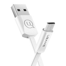 Дата кабель USAMS US-SJ201 USB to MicroUSB 2A (1.2m) – Білий