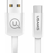 Дата кабель USAMS US-SJ200 USB to Type-C 2A (1.2m) – Білий