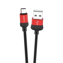 Дата кабель Borofone BX28 Dignity USB to MicroUSB (1m) – Червоний