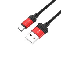 Дата кабель Borofone BX28 Dignity USB to MicroUSB (1m) – Червоний