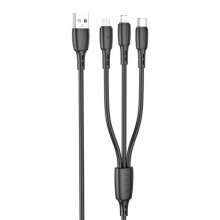 Дата кабель Borofone BX71 USB to 3in1 (1m) – undefined