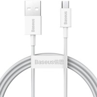 Дата кабель Baseus Superior Series Fast Charging MicroUSB Cable 2A (2m) (CAMYS-A) (Білий)