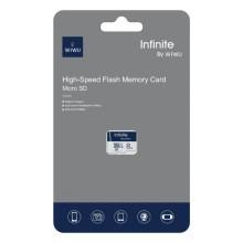 Карта памяти Wiwu Wi-FC004 Infinite Series (U1, C10) microSDXC Class 10 - 8GB (без адаптера) – Голубой