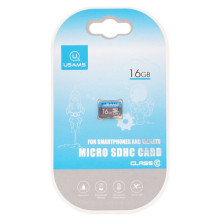 Карта памяти USAMS US-ZB093 TF High Speed Card 16 Gb (по adapter)