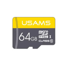 Карта памяти USAMS US-ZB095 TF High Speed Card 64 Gb (по adapter)