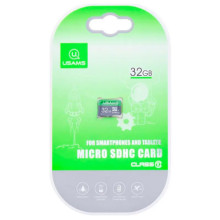 Карта памяти USAMS US-ZB094 TF High Speed Card 32 Gb (по adapter)
