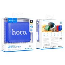 Bluetooth Колонка Hoco BS51 Gold brick sports – Blue