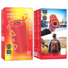 Bluetooth Колонка Borofone BR37 Noble sports – Red