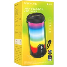 Bluetooth Колонка Borofone BR33 Pulse color sports – Чорний