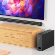 Bluetooth колонка Hoco HS1 Prestige home theater speaker – Чорний