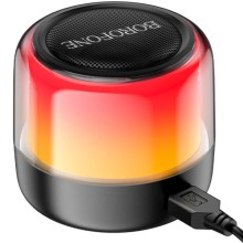 Bluetooth колонка Borofone BP12 Colorful BT wired 2-in-1 computer speaker – Черный