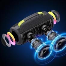 Bluetooth Колонка WIWU H7 Thunder Wireless Portable Speaker – Чорний