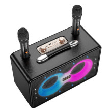 Bluetooth колонка Hoco HA8 Ave outdoor + два мікрофона