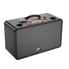 Bluetooth колонка Hoco HA8 Ave outdoor + два мікрофона – Чорний