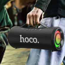 Bluetooth колонка Hoco HA10 Oleada outdoor – Чорний