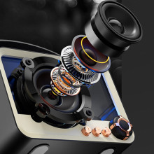 Bluetooth колонка QD05 Retro Style – Черный