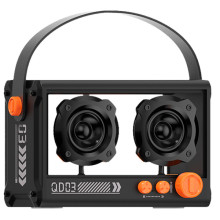 Bluetooth колонка QD03 Transparent с микрофоном – Черный