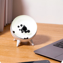 Музыкальная ритмичная декоративная лампа CLT-002 с феррожидкостью – Белый