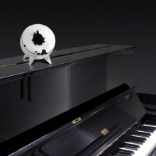 Музыкальная ритмичная декоративная лампа CLT-002 с феррожидкостью – Белый