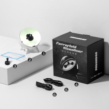 Музыкальная ритмичная декоративная лампа CLT-002 с феррожидкостью – Белый