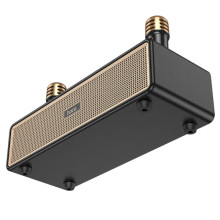 Bluetooth Колонка Hoco BS63 Graceful + два микрофона – Черный