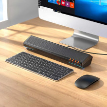 Bluetooth Колонка Hoco BS66 Smooth multimedia computer USB2.0 – Черный