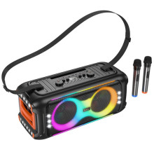 Bluetooth колонка Hoco HA9 Kayman + два микрофона