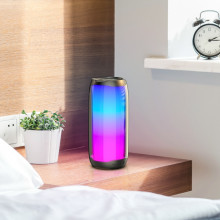 Bluetooth Колонка Hoco HC8 Pulsating colorful – Черный