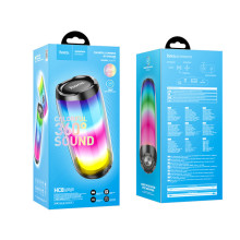 Bluetooth Колонка Hoco HC8 Pulsating colorful – Черный