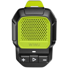 Bluetooth Колонка WiWU SPK-001 Buddy Fun with Magnetic Clip – Зелений