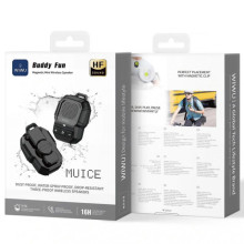 Bluetooth Колонка WiWU SPK-001 Buddy Fun with Magnetic Clip – Черный
