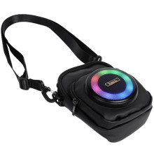 Сумка кросс-боди со встроенной колонкой Hoco HC41 Wave Bass – Черный