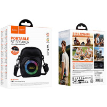 Сумка крос-боді зі вбудованою колонкою Hoco HC41 Wave Bass – Чорний