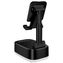 Bluetooth Колонка Borofone BR200 Marea + Power Bank 1500mAh + тримач – Чорний